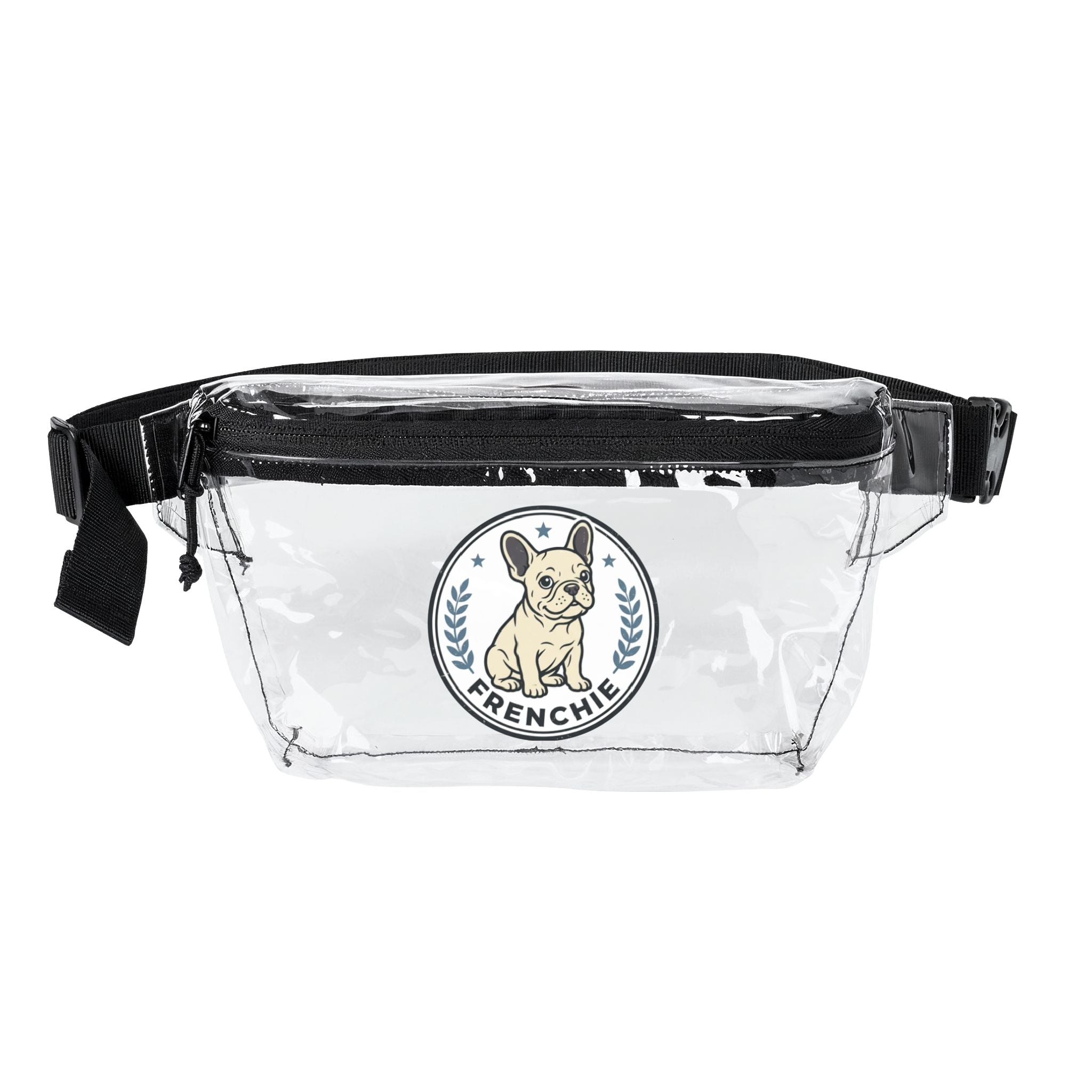 Transparent Frenchie Fanny Pack