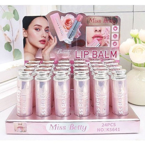 24pk Miss Betty Long Lasting Lip Balm