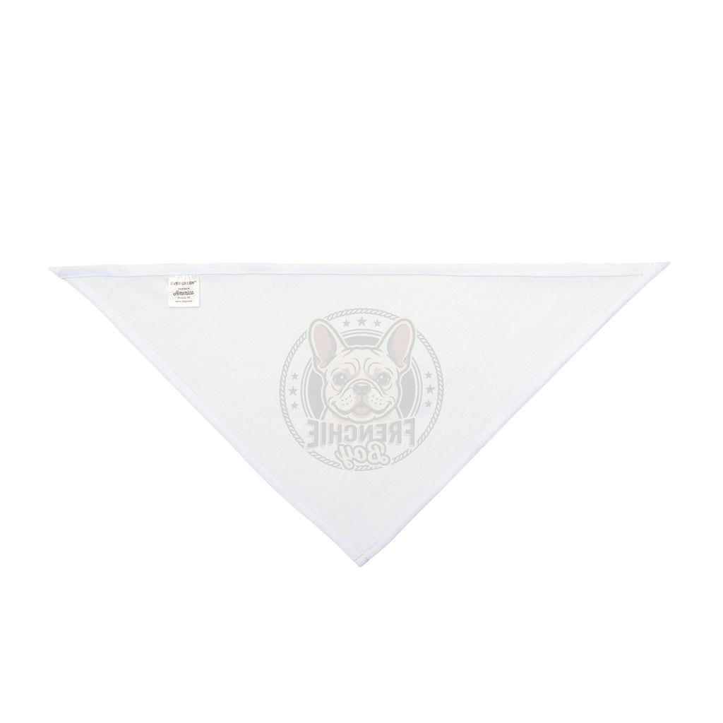 Pet Frenchie Boy Bandana